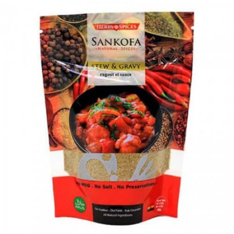 Sankofa Spice Stew And Gravy